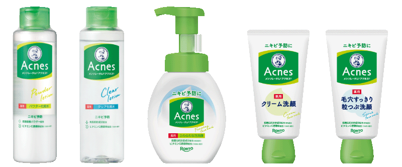 思春期ニキビに「メンソレータム アクネス®」泡洗顔 | ロート製薬