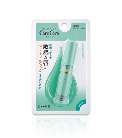 859円【６０個セット】CareCera（ケアセラ）高保湿リップクリーム 2.4g