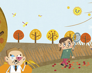 秋天更要注意小朋友的花粉症！兒童秋季護眼篇