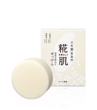 ロート製薬 糀肌くりーむ　練りせっけん 糀肌せっけん | ロート製薬: 商品情報サイト