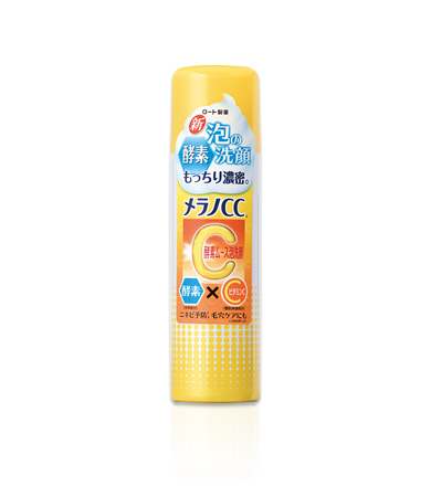 乐敦Melano CC酵素VC洁面泡沫