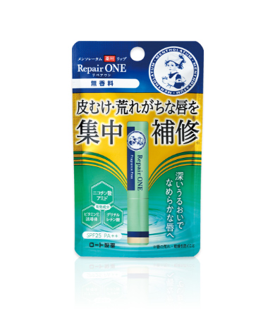 メンソレータム 薬用リップ リペアワン（無香料） | ロート製薬: 商品