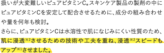 より速く、高浸透