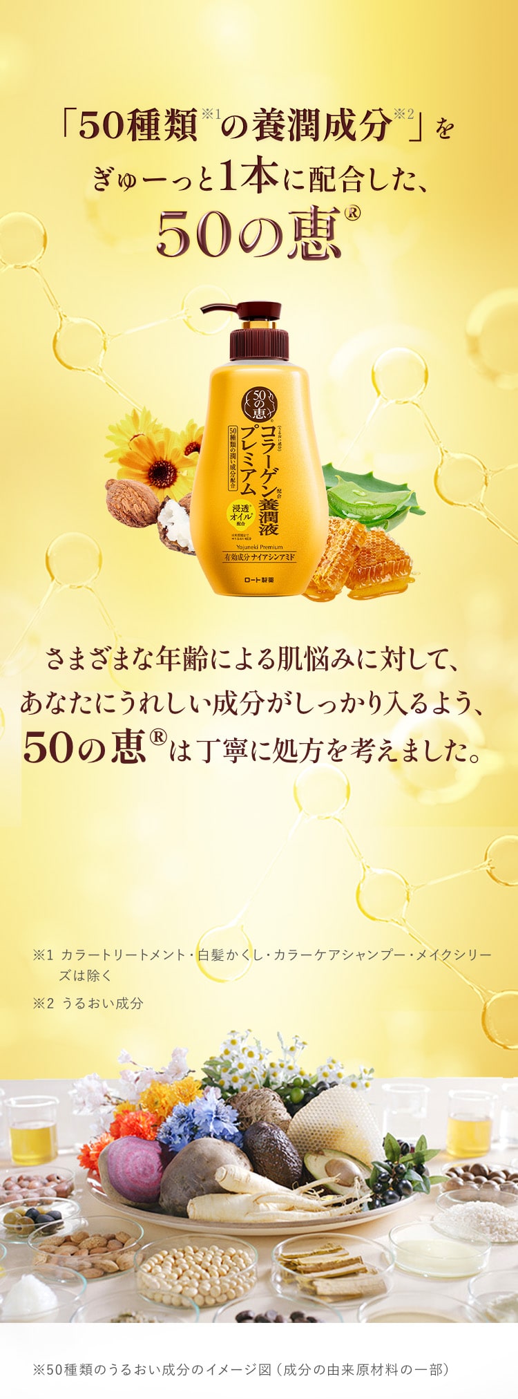 50の恵®（エイジングケア） | ロート製薬: 商品情報サイト
