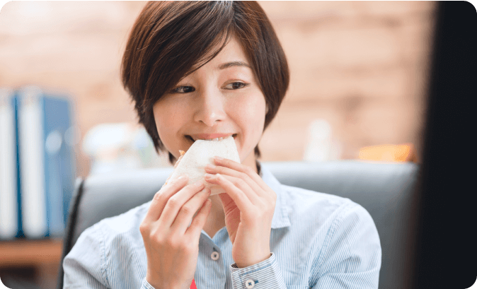 最近の私...栄養バランスの良い食事を取れていないかも...